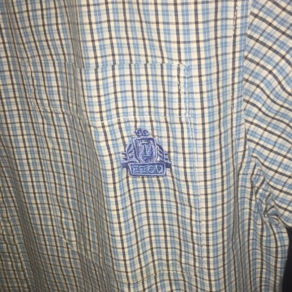 IZOD checked short-sleeved shirt - Picture 2 of 5